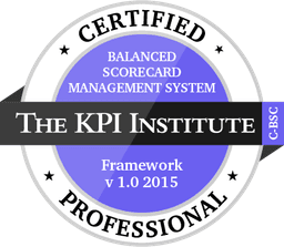 Balanced Scorecard Professional certification badge